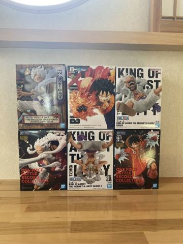 ワンピース フィギュア ニカ　king of artist ギア5 ONE PIECE まとめ売り