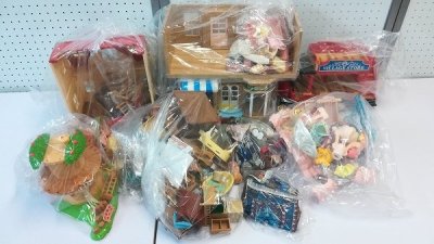 mJ416d [大量] エポック社 シルバニアファミリー 森のマーケット 森の仕立て屋さん 他 | ホビー L