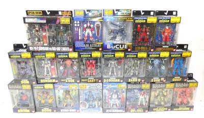 3194T/未開封★BANDAI MS IN ACTION!! MIA 機動戦士ガンダム フィギュア まとめ 21点/大河原邦男イラスト限定 RX-78-2 ガンダム vs ザクⅡ