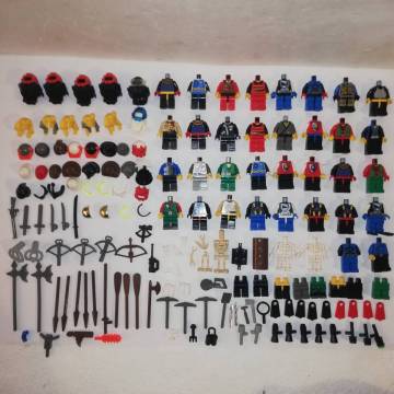 ■LEGO レゴ ブロック 部品パーツ ミニフィグ胴体他 現状中古ジャンク品 ■フィギィア / バラ / ブロック ■