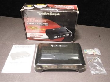 D626【未使用品】Rockford ロックフォード RFC10HB 10 FARAD ハイブリッドキャパシター Fosgate