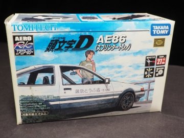 D740【中袋未開封品】トミー エアロアールシー 頭文字D AE86 スプリンタートレノ TOMITECH AERO R/C ラジコン 藤原とうふ店 パンダトレノ