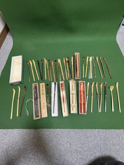 茶道具　茶杓まとめて