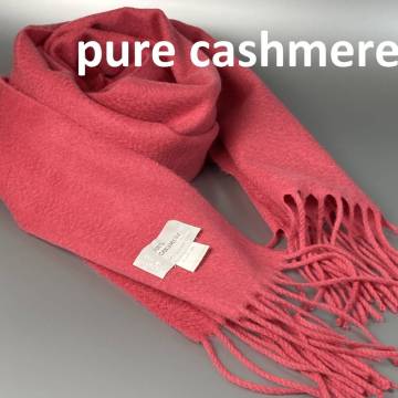 極美品!!【最高級とろとろカシミヤ100%】■三越伊勢丹取扱■女性らしさと気品を引き立てるカラーリング カシミヤマフラー