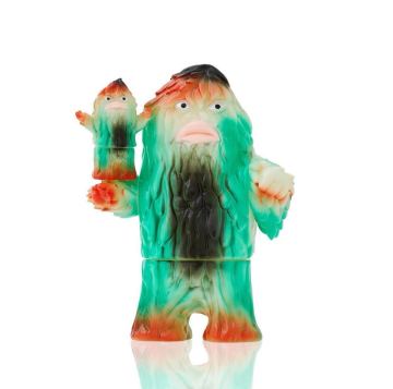 新作　ザザーン ソフビ　グッドアイデア 帰ってきたウルトラマン ホビーラウンド goodidea 大サイズ