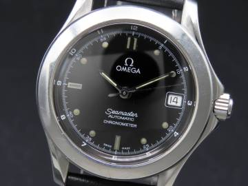 1円～! 稼動品★正規品 OMEGA オメガ 2501.50 シーマスター120 クロノメーター 自動巻き Cal.1109 デイト メンズ腕時計 PPKLG2031