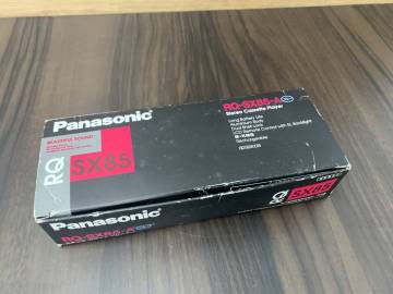 Panasonic RQ-SX85 カセットプレーヤー　パナソニック　箱あり　写真10枚以上あり