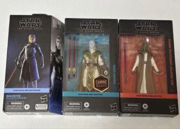 スターウォーズ ブラックシリーズ 【フォース・シスター】【ダガン・ゲラ】【ヴァーネストラ】3個セット 未開封品 ハズブロ BLACKシリーズ