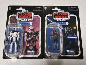 スターウォーズ 3.75 VINTAGE【キャプテン・レックス】【アソーカ・タノ】未開封品 TVC ヴィンテージコレクション ハズブロ