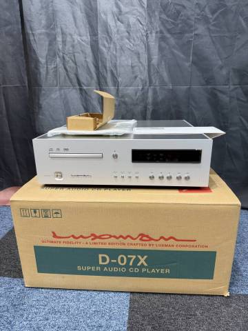LUXMAN ラックスマン D-07X SACDプレイヤー リモコン 元箱付き
