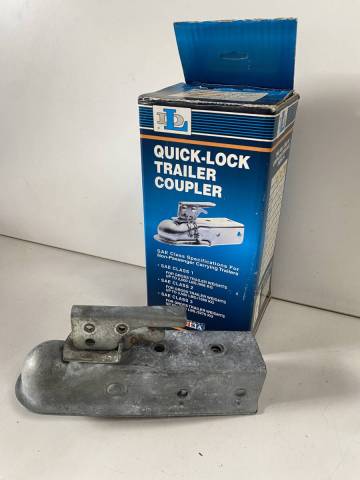 ④136◆Dutton-Lainson◆QUICK-LOCK TRAILER COUPLER トレーラーパーツ 台車パーツ スポーツ レジャー 牽引車 連結 