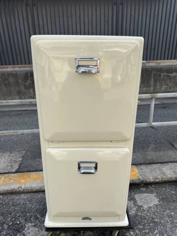 r◆DULTON ダルトン◆TRASH CAN DOUBLE DECKER トラッシュカンダブルデッカー MODEL 100-133 ゴミ箱 ごみ箱 43×27×89cm(高さ)