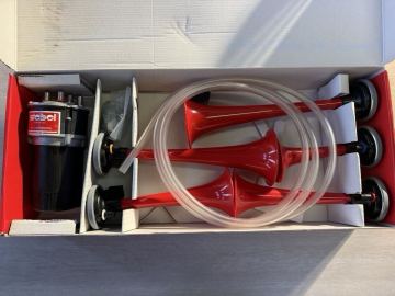 当時物 Z1 Z2 未使用 stebel ラッカラーチャ CUCARACHA 5連ミュージックホーン イタリア製・希少ハコスカ・ケンメリ・ヨンメリ・サバンナ