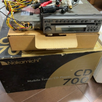 Nakamichi CD-700 元箱、DCコンバータ付き 現状渡し CDプレイヤー