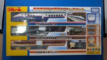 長野新幹線１０周年スペシャルセット　プラレール