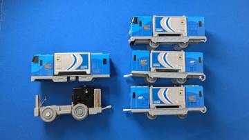 スーパーレールカーゴ　プラレール