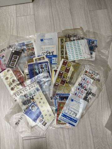 ♪8 記念切手 シート バラ コレクション 普通切手 日本郵便 額面534135円分