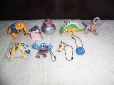 H24L134　　 ドラゴンクエスト 　モンスターボールチェーンフィギュア　キーチェーンフィギュア　まとめて