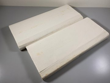 書道■ 1980年代　四尺藁入画宣　2反 200枚　古紙　■k128