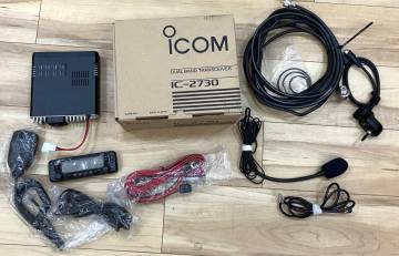 アイコム　ic-2730 アマチュア無線 他 アンテナAZ507R コード マイクなど