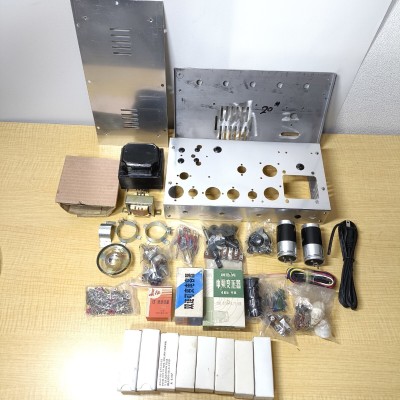 真空管 ラジオキット 未組立 説明書なし 元箱なし 現状品 ジャンク扱い 菅S123