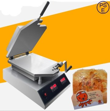 電気 イカせんべい 商務用 せんべい焼き機 プレス式 両面焼き単相 ス デジタルディスプレイ付き