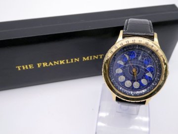 CITIZEN COSMOSIGN コスモサイン CAL-4P85 クオーツ QZ 月齢ウォッチ ケース付き 動作未確認 シチズン 腕時計 1円~　K0478