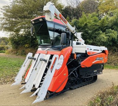 クボタコンバイン 型式 ARN445 ■45馬力 ■4条刈 ■アワメータ&mdash; 344 H ■デバイダー付き