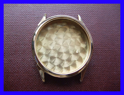 ★ 男性用 手巻き式 腕時計ケース スイス製 K18金 金側ケース 約5.8g ★