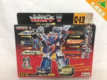 【R1-00787】1円 タカラ トランスフォーマー トレインボット 重連合体戦士 ライデン サイバトロン C-131 当時物 現状品【千円市場】
