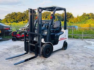 NISSAN●フォークリフト●P11M15J(FG15)●1150H●ガソリン● 2013年●4本ノーパンクタイヤ●マニュアル●千葉県