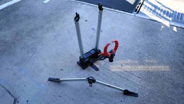 ミノウラ振れ取り台　センターゲージ