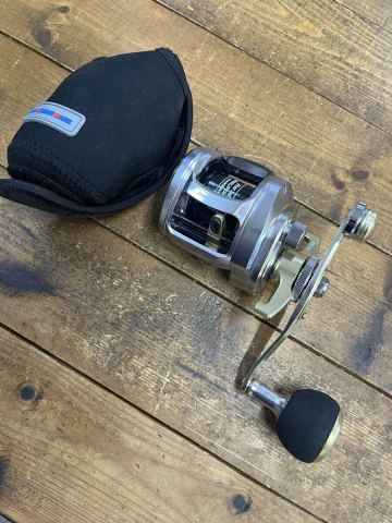 美品 スタジオオーシャンマーク ブルーサファリ BS35 Hi/L＋リールカバー SOM Studio ocean mark Blue Safari