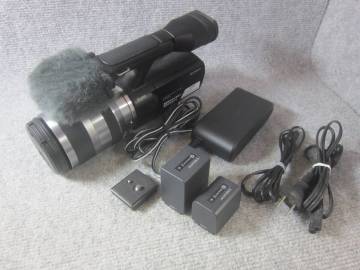 (5372) SONY ソニー NEX-VG10 Handycam ハンディカム ビデオカメラ