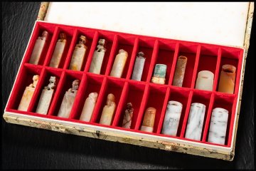 ◆天香楼◆ 寿山石 他 印章 印材 一式　経年時代物 唐物AJ2121