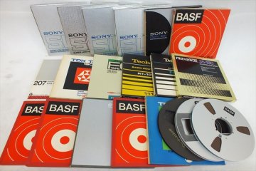 【01】10号メタルリール10枚 メーカーモデル様々 オープンリールテープ 中古 現状品 251013R2702