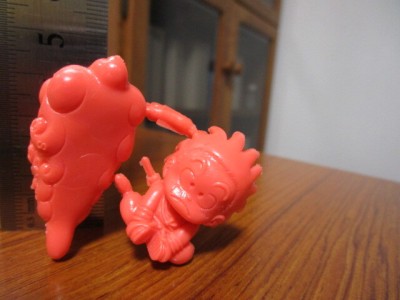 ドラ消し　孫悟空　筋斗雲　赤　ドラゴンボール消しゴム　キャラ消し　フィギュア