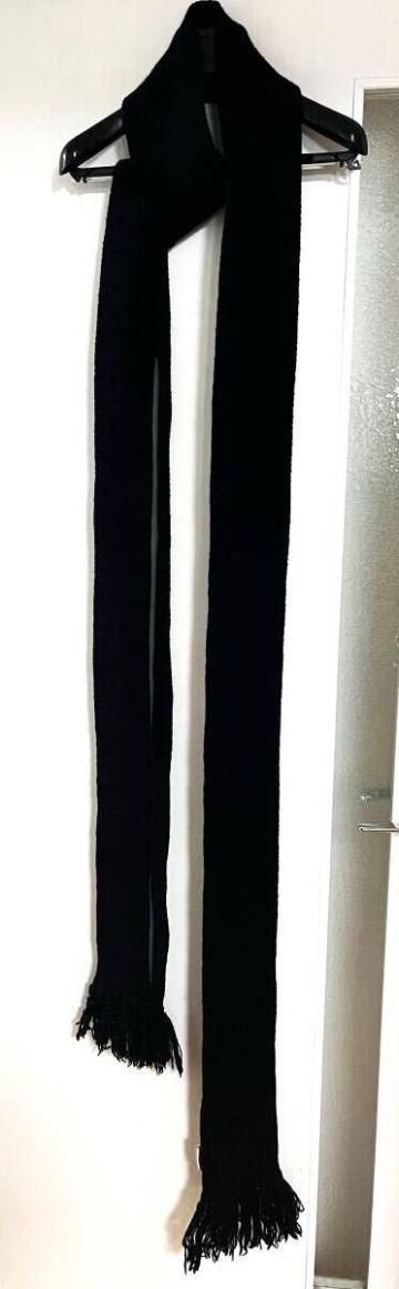 Dior homme ディオールオム 04AW VICTIM期 フリンジ ロング マフラー ストール エディスリマン ディオールメン DIOR MEN