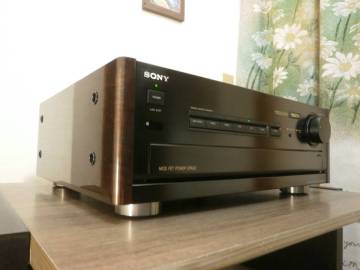 ★使用頻少 最上位機種 SONY TA-F555ESA 保証付 整備済 E S A 取説付 MOS-FET搭載モデル 別格の音 1円スタート 