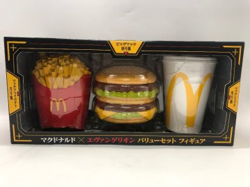 ☆未使用品☆ マクドナルド × エヴァンゲリオン バリューセット フィギュア マック コラボ [323-1111-T5]