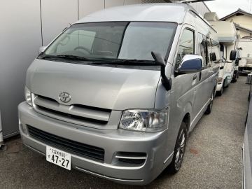 【レグビィ製 サライ】ハイエース キャンピング ディーゼル 4WD 車検R8年12月 ☆リアクーラー／リアヒーター／シンク／シャワー／外部電源