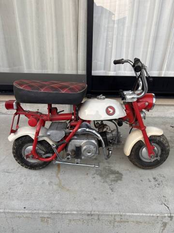 モンキーZ50M☆観賞用レストアベース初期型Z50AZ50JAB27シャリーダックス4L両手ブレーキミニトレイル125A