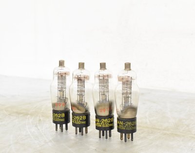【 G 】K2040 WESTERN ELECTRIC JAN-262B 真空管 4本 ウェスタンエレクトリック 176759