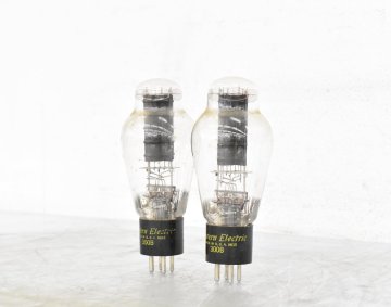 【 G 】K1990 Western Electric 300B 真空管 2本 ウェスタンエレクトリック 177755