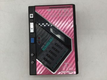 SHARP JC-N8 シャープ ピンク ポータブルカセットプレーヤー◆ジャンク品 [1104JP]