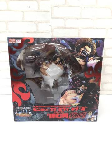 T251110-07D/ 未開封 Portrait.Of.Pirates ワンピース “SA-MAXIMUM” ルフィ ギア4 “弾む男” Ver.2 P.O.P メガハウス フィギュア