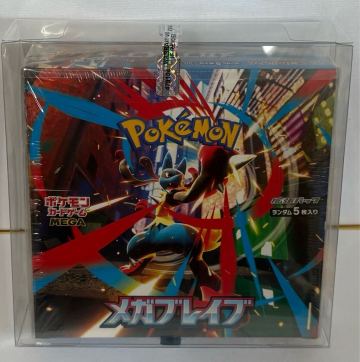 新品未使用　ポケモンカードゲーム　メガブレイブ　拡張パックBOX シュリンク付き