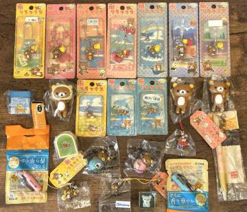 1円～ リラックマ 未開封 ご当地 名古屋 和歌山 広島 福島 長野 北海道 東京 八景島 千葉 大阪 ストラップ キーホルダー ペン ■1178