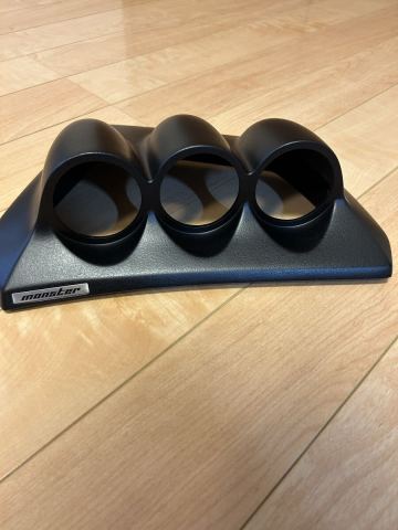  Monster Sport モンスタースポーツ 3連メーターパネル(60パイ仕様) 60パイメーター対応 スイフトスポーツ ZC33S