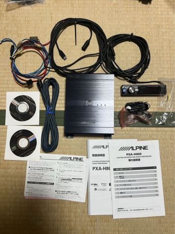 ALPINE/アルパイン pxa-H800/RUX-C800　PKG-H800